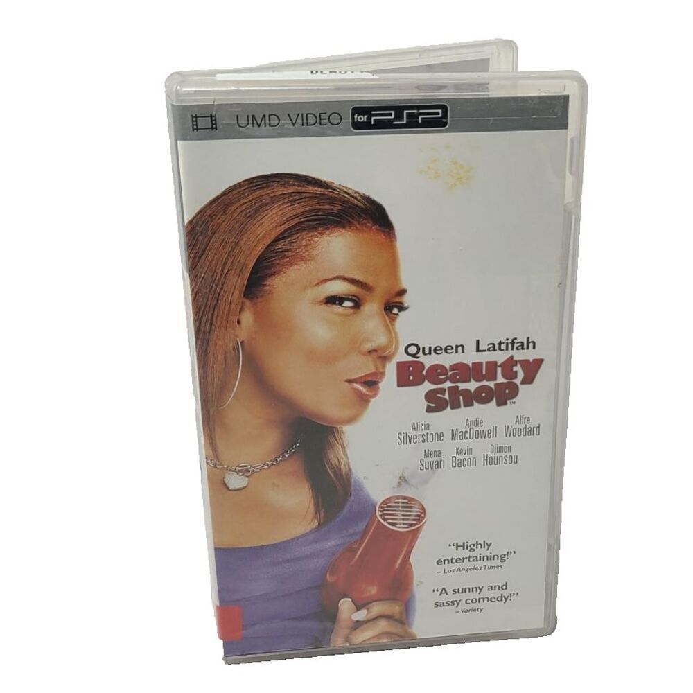 Beauty Shop Queen Latifah Sony UMD PSP Universal Media Disc Movie